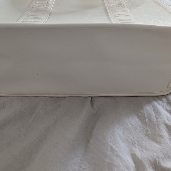 Steve Madden White Tote Bag - Picture 5 of 10